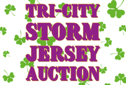 Tri-City Storm Jersey Auction