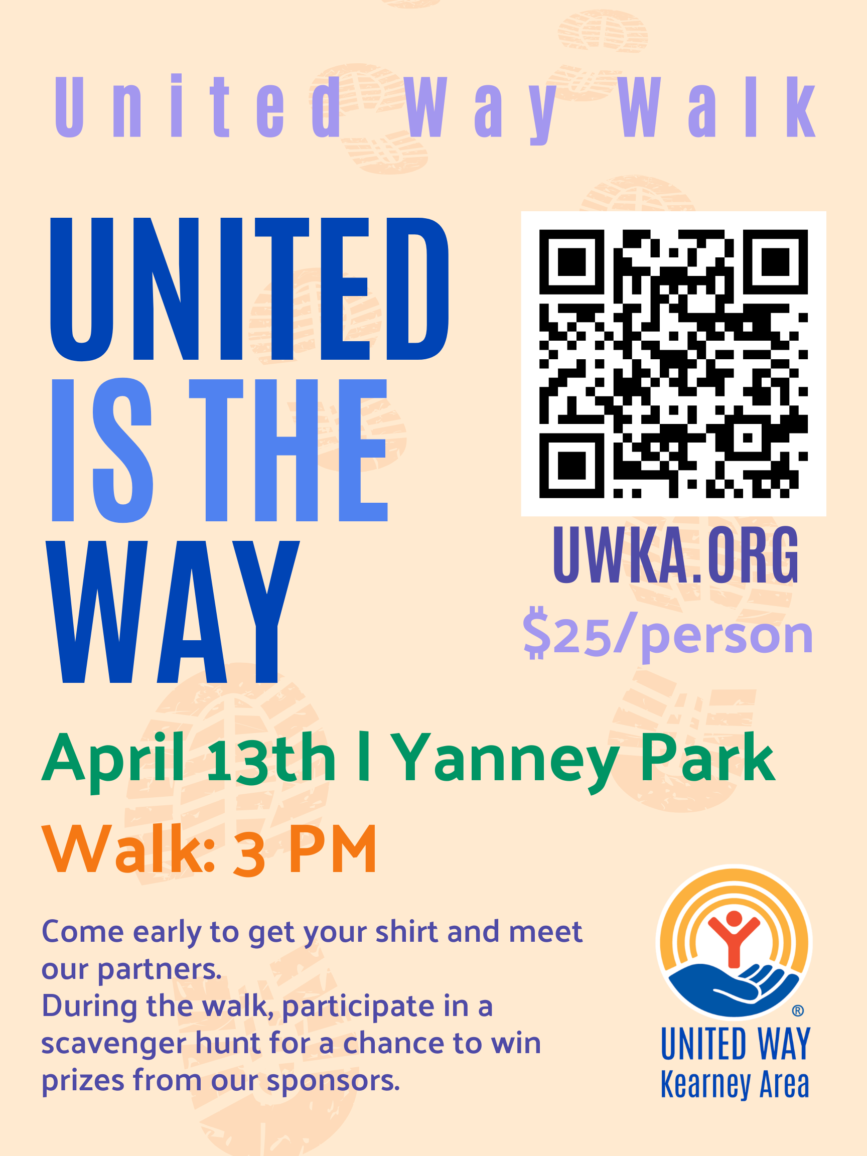 United Way Walk poster