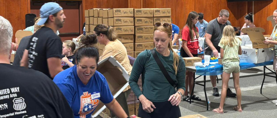Food packing event
