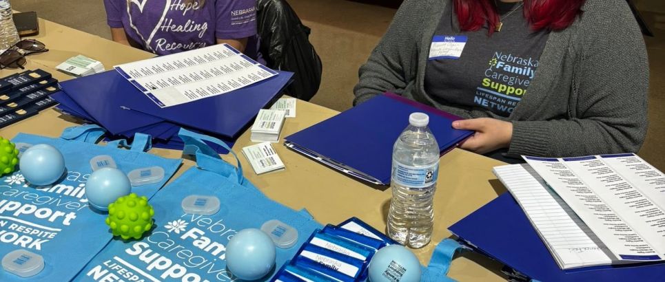 Provider at community fest event
