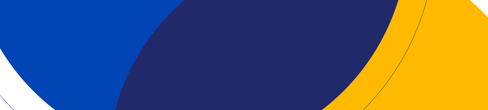 blue and yellow design