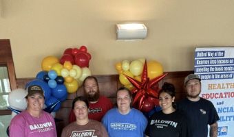 Baldwin Employees at United Against Hunger