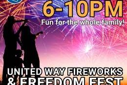 United Way Fireworks and Freedom Fest Fundraiser